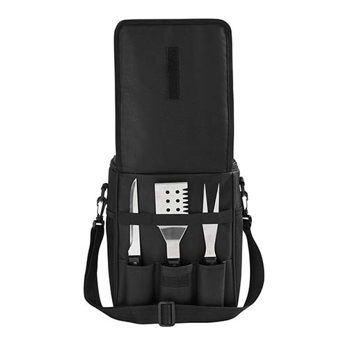 BBQ 008 - Set de BBQ Lerna Color Negro - Imagen 3