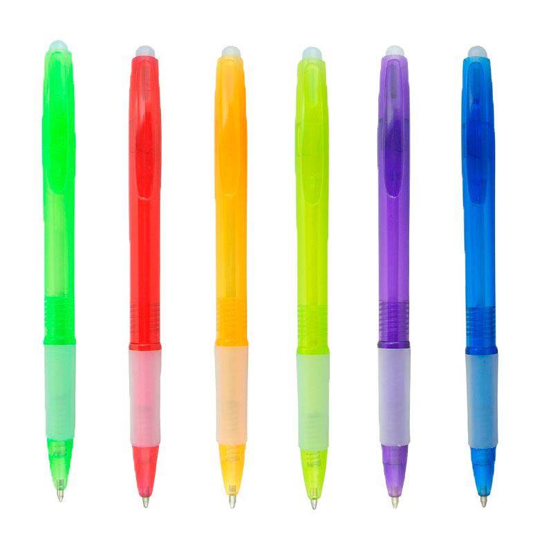 Jello - Bolígrafo de plástico en colores translúcidos y Milky - Imagen 4