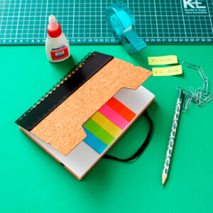 LB-044 - Libreta con Pasta Tipo Corcho