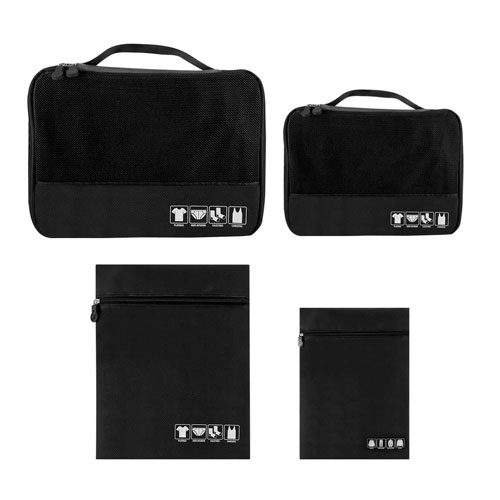 SIN 870 - Set Organizador de Viaje Cavtat Negro