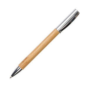BL-133 - Bolígrafo twist con barril de bamboo