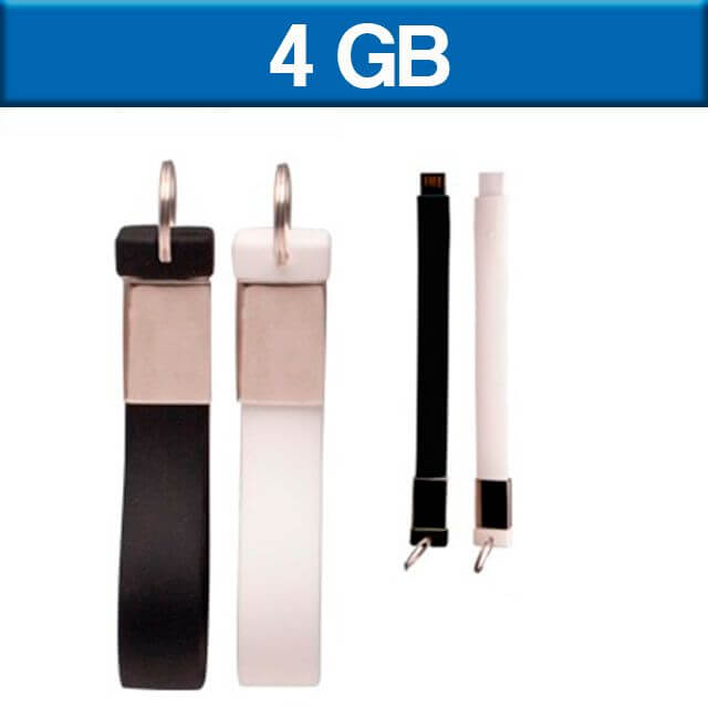 USB005 - USB Llavero Silicón 4 GB