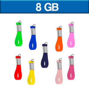 USB007 - USB Llavero Silicón 8 GB