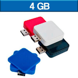 USB011 - USB Giratoria Cuadrada 4 GB