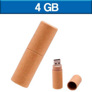 USB035 - USB Tubo de Cartón 4 GB