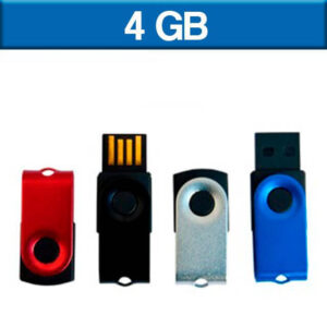 USB038 - USB Giratoria Mini 4 GB