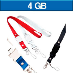 USB060 - USB Porta Gafete 4 GB