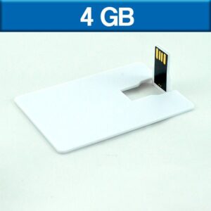 USB083 - USB Tarjeta Super Slim 4 GB