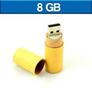 USB113 - USB Tubo de Cartón 8 GB