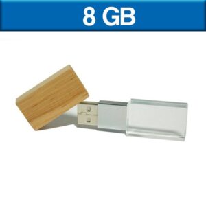USB117 - USB Cristal 8 GB