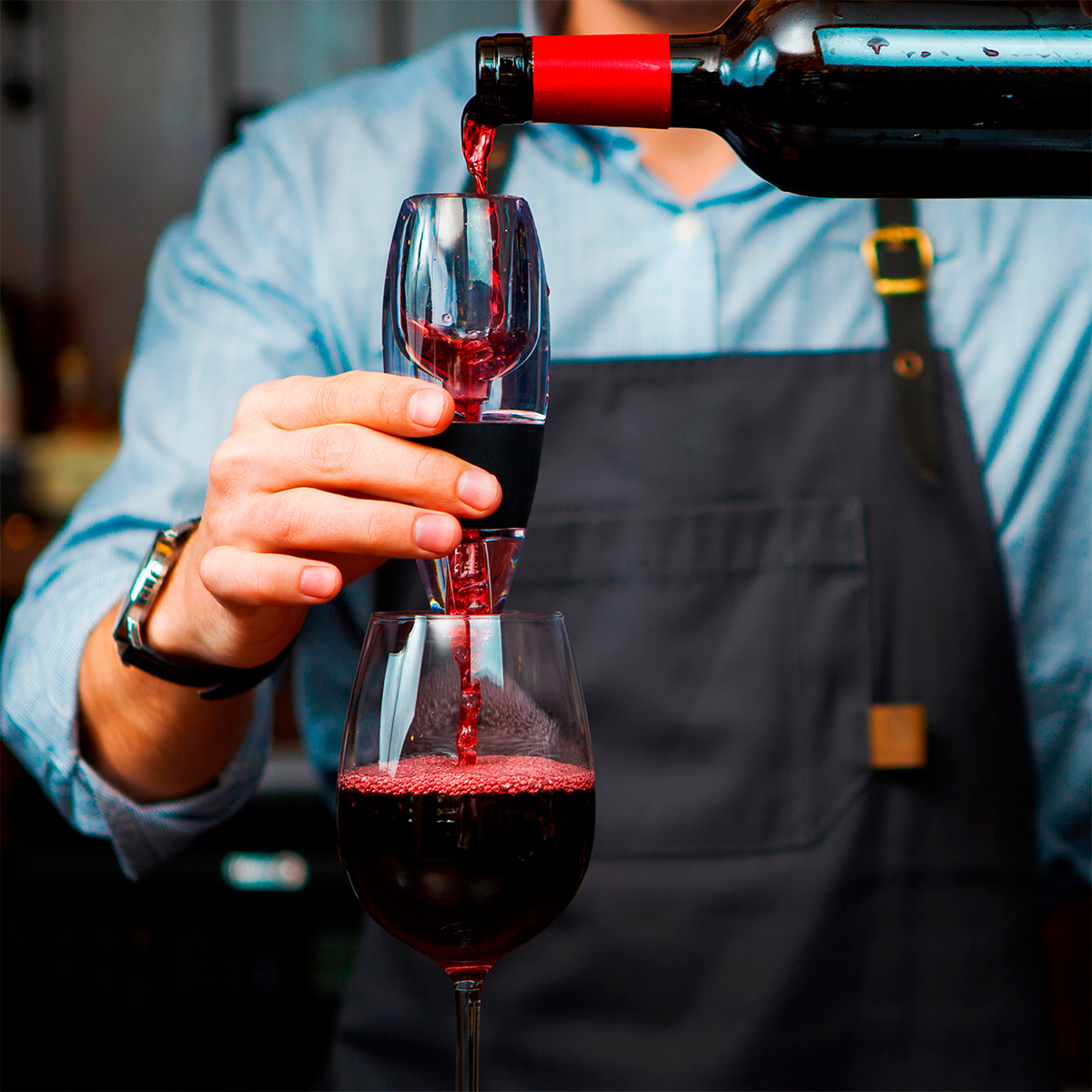 HM-033 - Decantador de vino ABS - Imagen 3